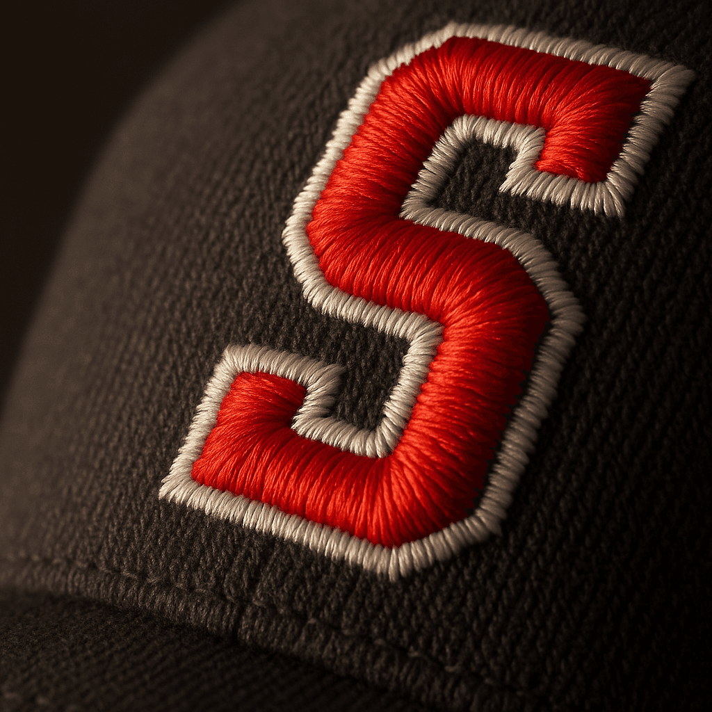 Výšivka loga Sparta Praha na čepici